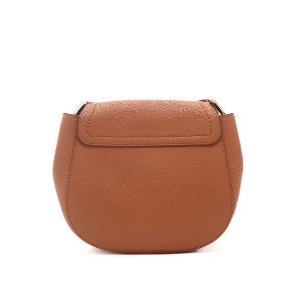 Marc Jacobs Maverick Grained Leather Saddle Tassel Bag Smoked Almond - Picture 2 of 8